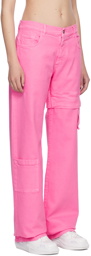 1017 ALYX 9SM Pink Oversized Jeans
