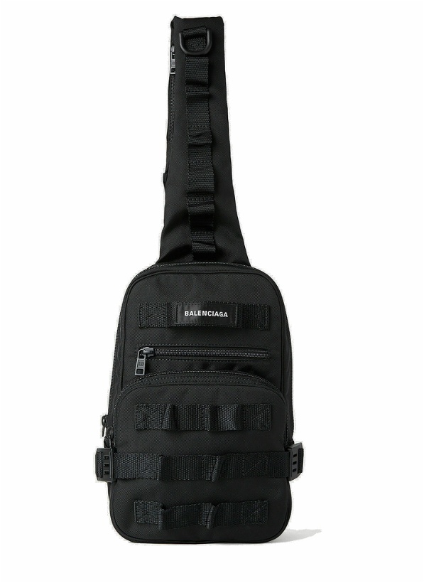 Photo: Balenciaga - Army Sling Crossbody Bag in Black