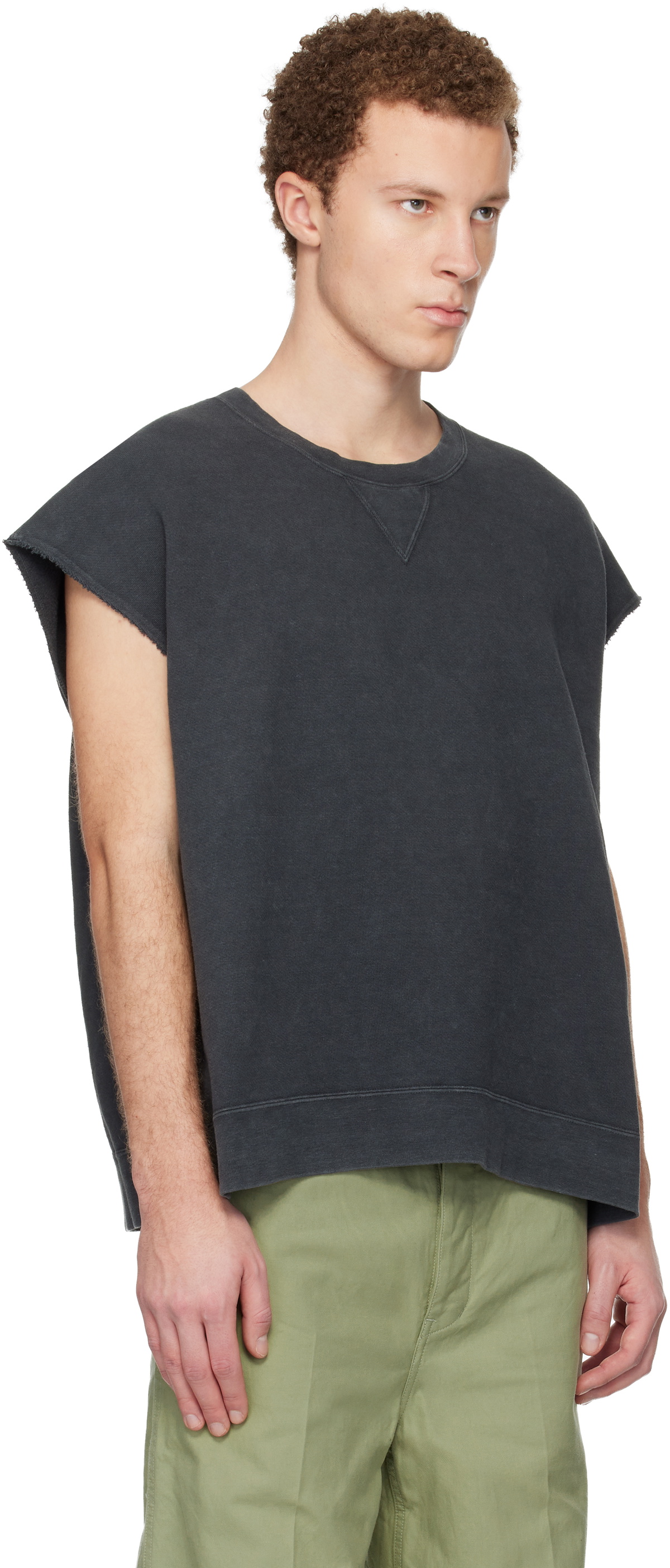 visvim Black Mondo S/L DMGD Sweatshirt