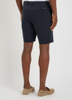 Boss Kane Stretch-cotton Shorts Dark Blue