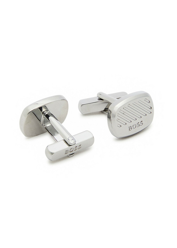 Photo: Boss Casing Logo-engraved Cufflinks - Silver - One Size