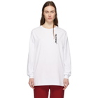 Polythene* Optics White C-Clamp Long Sleeve T-Shirt
