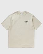 Drôle De Monsieur Le Tee Slogan Beige - Mens - Shortsleeves