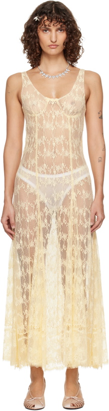Photo: Collina Strada Yellow Pamela Maxi Dress