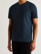 Belstaff - Thom Logo-Appliquéd Cotton-Jersey T-Shirt - Blue