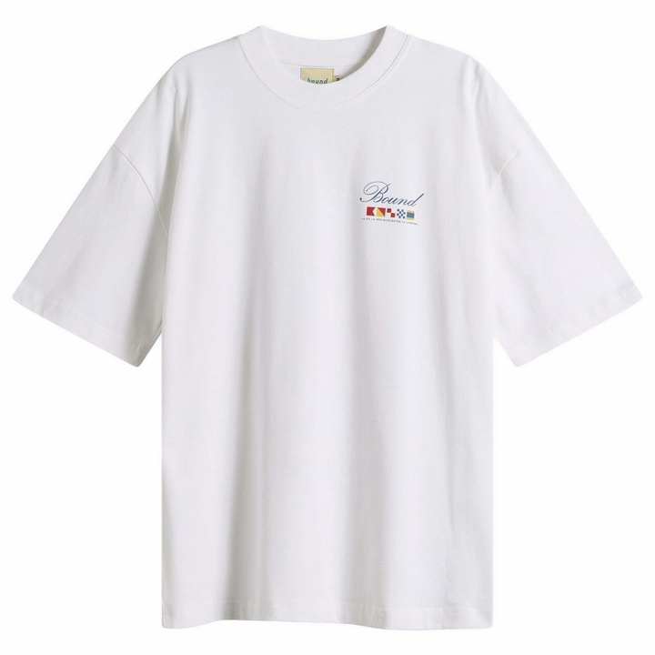 Photo: Bound Men's Yachting Club T-Shirt in White
