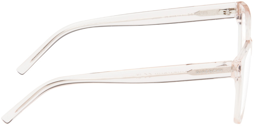 【関税込み】Givenchy ピンク スクエアメガネ Givenchy Pink Square Glasses Givenchy