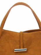 Little Liffner petite Penne Brown Tote Bag With Side Pocket In Leather Woman