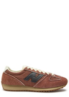 New Balance 471 Panelled Knit Sneakers Brown