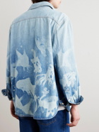 Loewe - Paula's Ibiza Printed Washed-Denim Shirt - Blue