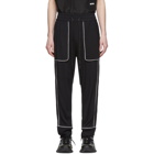 Nahmias Black Courtside Trousers