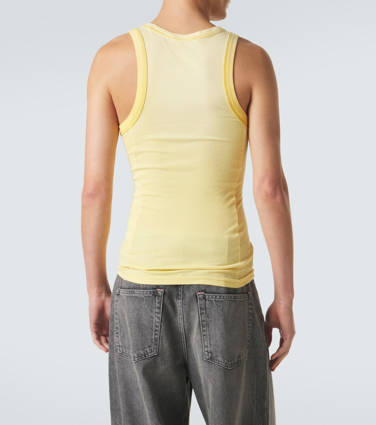 Acne Studios Logo ribbed-knit tank top Acne Studios