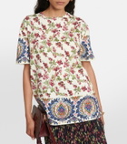 Etro Printed cotton T-shirt