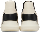 Rick Owens Black Porterville Geth Runner Sneakers