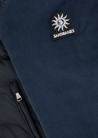 Sandbanks Polartec Hybrid Quilted Shell Jacket Navy
