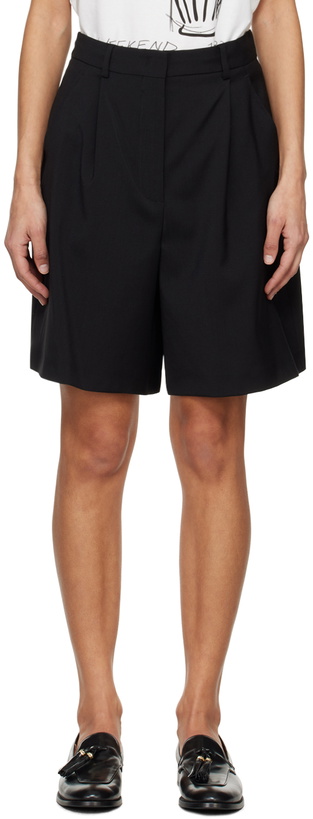 Photo: Weekend Max Mara Black Belbo Shorts