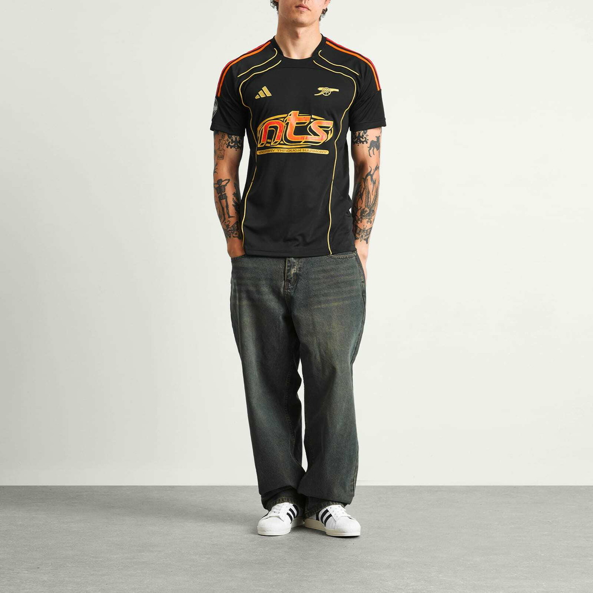 Adidas Arsenal FC NTS UBP Jersey in Black