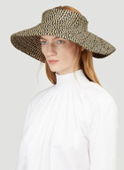 Ivana Visor Hat in Beige