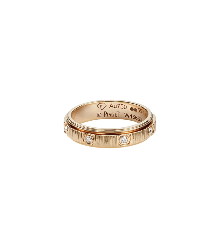 Photo: Piaget Possession Decor Palace 18kt rose gold ring with diamonds
