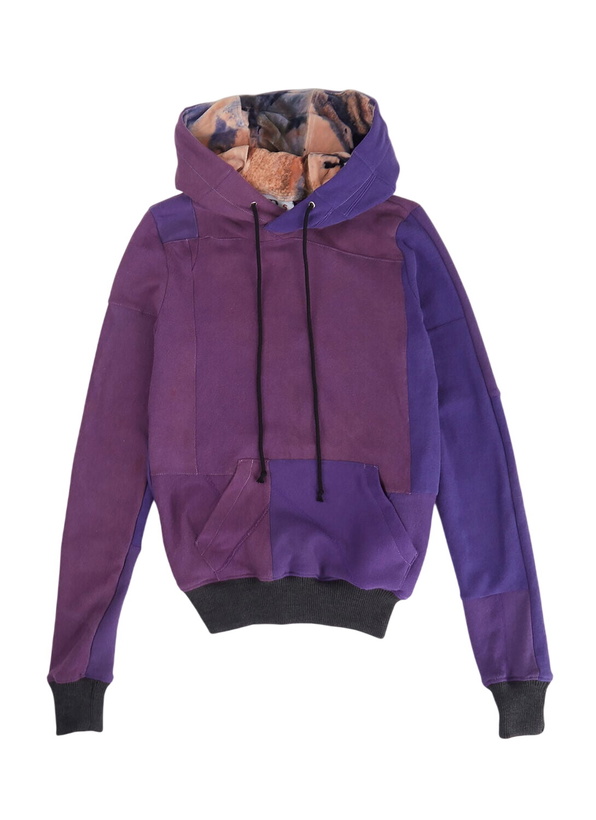 Photo: DRx FARMAxY FOR LN-CC Monochromatic Deconstructed Panelling Hooded Sweatshirt