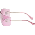 Miu Miu Eyewear Pink Aube Sunglasses