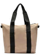 Rains Rush Rubberised Tote - Beige - One Size