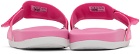 adidas by Stella McCartney Pink Velcro Slides
