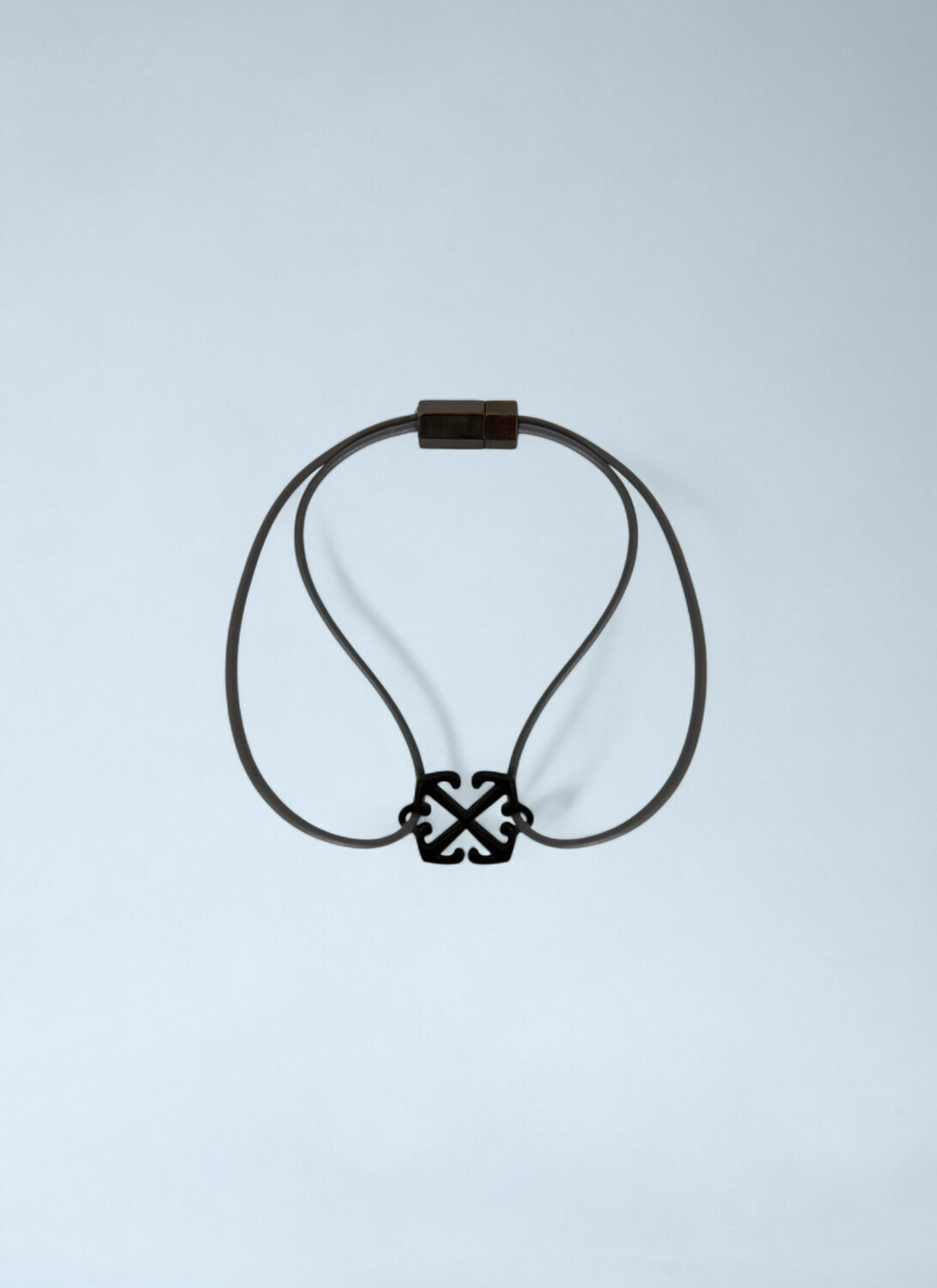 OFF WHITE Enamel Rubber Bracelet