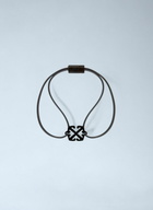 OFF WHITE Enamel Rubber Bracelet