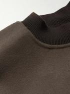 Fear of God - Eternal Brushed Wool and Cashmere-Blend Sweater - Brown