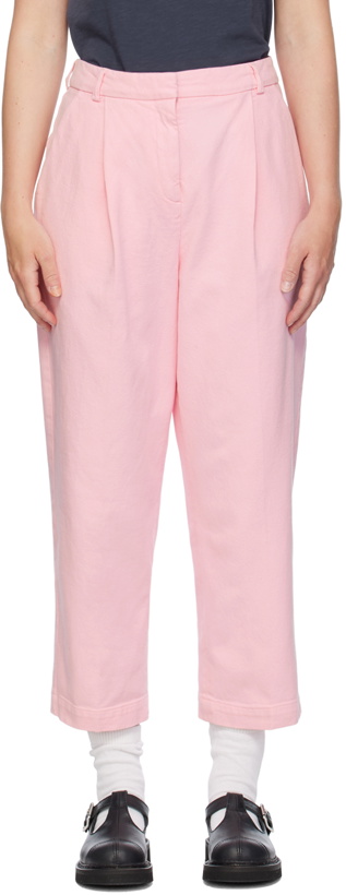 Photo: YMC Pink Market Trousers