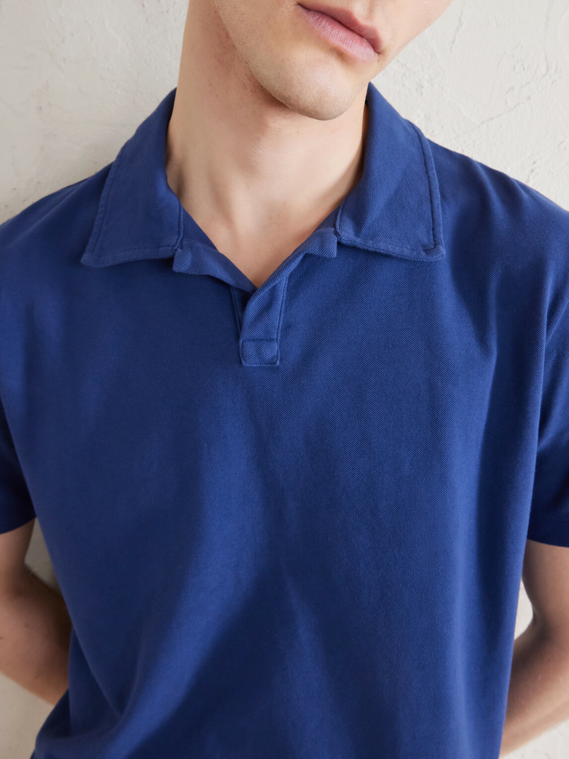 Massimo Alba - Aruba Cotton-Piqué Polo Shirt - Blue