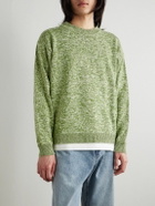 Federico Curradi - Linen and Cotton-Blend Sweater - Green
