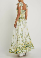 Alice + Olivia Haven Floral Cotton and Silk-blend Maxi Dress Multicoloured
