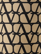 VALENTINO - Jacquard Logo High Waist Shorts