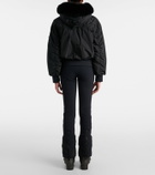 Goldbergh Jeanne faux fur-trimmed ski jacket