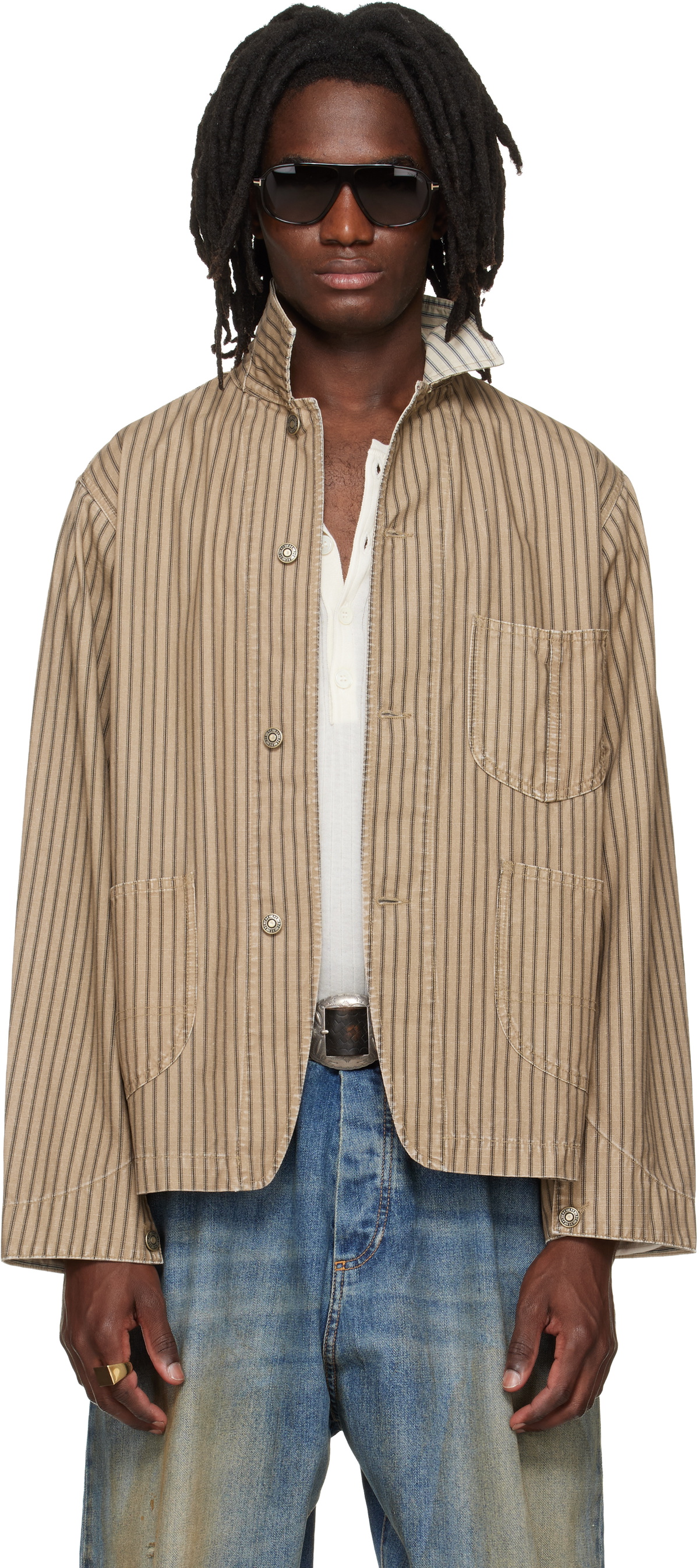 424 Beige Giacca Ale Jacket