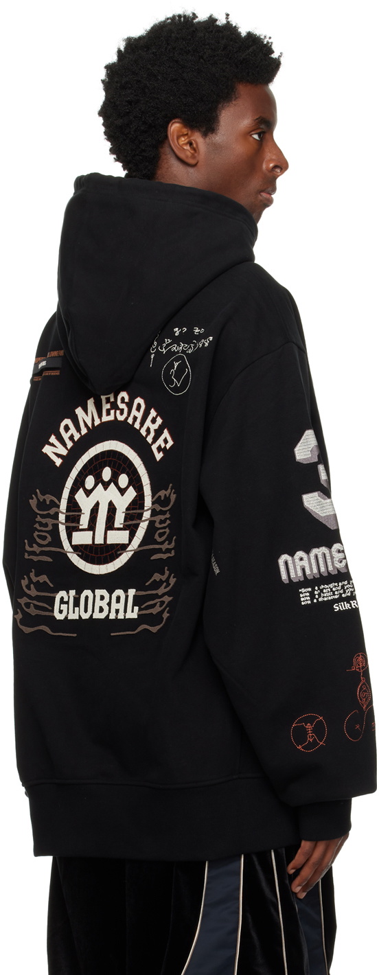 NAMESAKE Black Sava Hoodie NAMESAKE