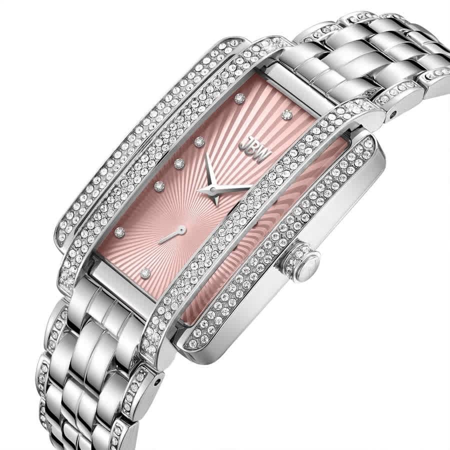 JBW Mink Collection Quartz Diamond Pink Dial Ladies Watch J6358H