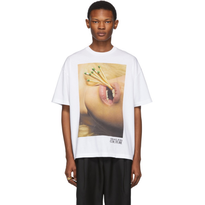 Photo: Versace Jeans Couture White Couture T-Shirt