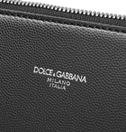 Dolce & Gabbana - Pebble-Grain Leather Briefcase - Black