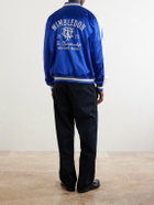 Polo Ralph Lauren - Wimbledon Cotton-Blend Woven Bomber Jacket - Blue