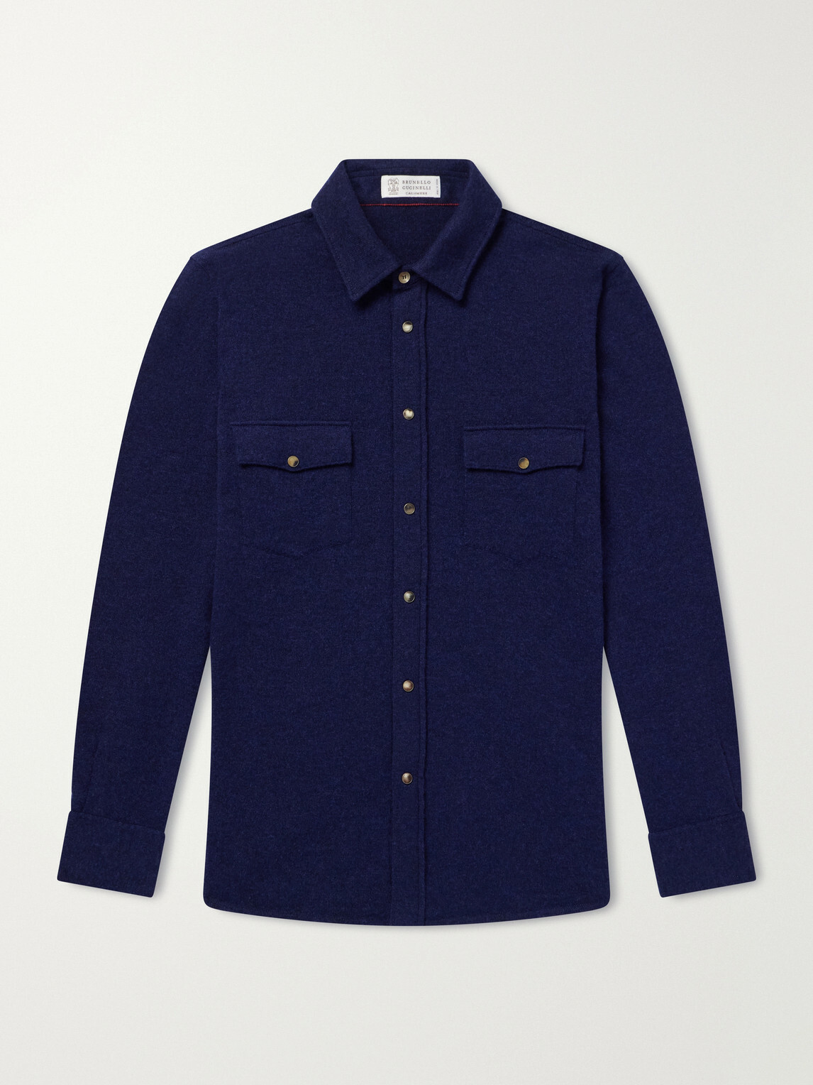 Brunello Cucinelli - Cashmere Shirt - Blue