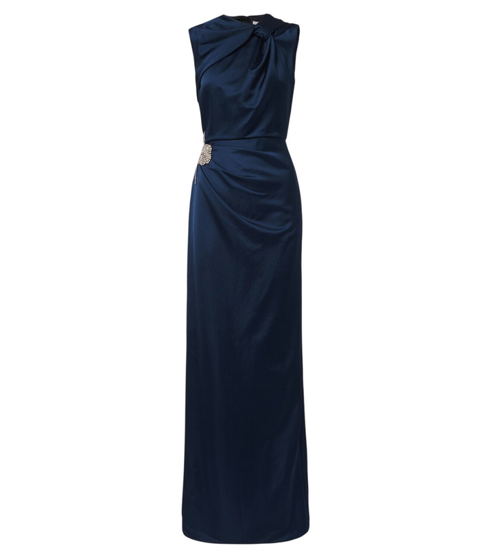 Photo: Erdem Embellished satin gown