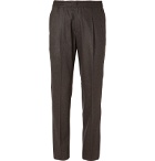 Rubinacci - Green Pleated Wool and Cashmere-Blend Flannel Suit Trousers - Green