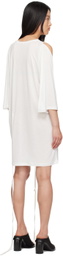 Ann Demeulemeester White Melissa Minidress