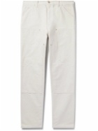 Carhartt WIP - Nash Straight-Leg Panelled Cotton-Canvas Trousers - Neutrals
