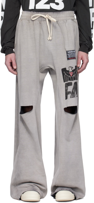 Photo: Rivington Roi Rebis Gray Flag Faster Flight Sweatpants