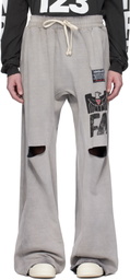 Rivington Roi Rebis Gray Flag Faster Flight Sweatpants