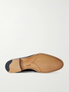 Brioni - Appia Leather Penny Loafers - Black